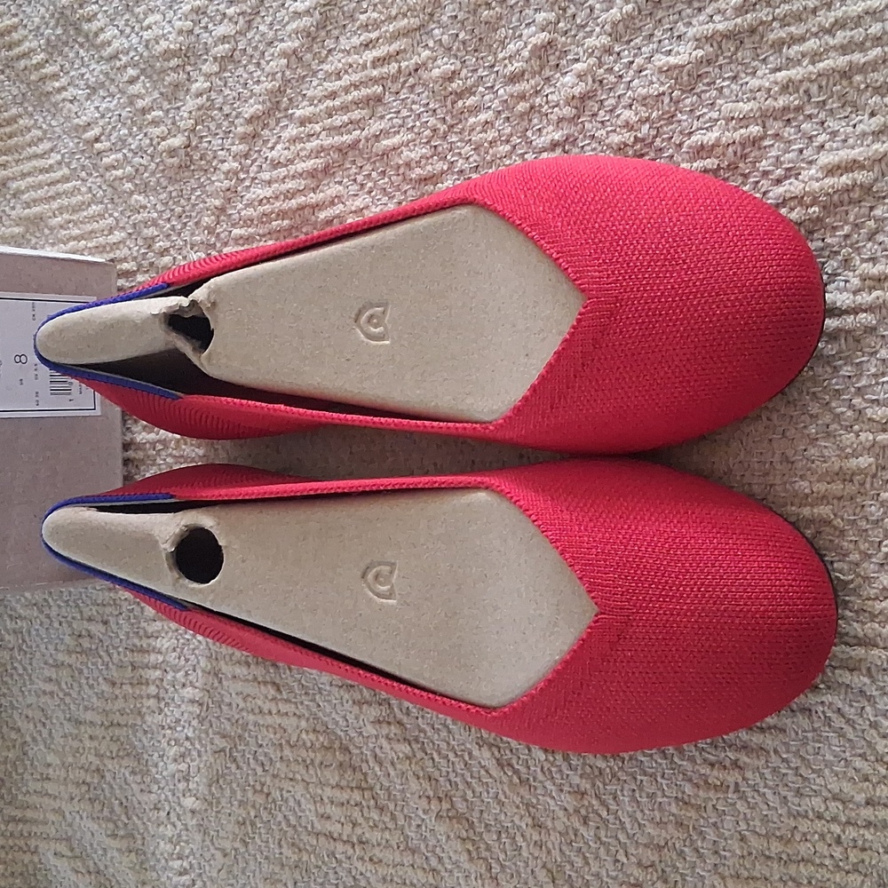 Rothy's Bright Red Loafers